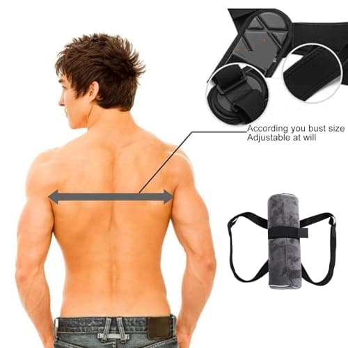 Sac à Dos de Couchage Latéral pour L'apnée du Sommeil, Oreillers Anti-ronflement, Position de Sommeil Latérale Anti-ronflement, Entraîneur pour la Position de Sommeil pour (S 40