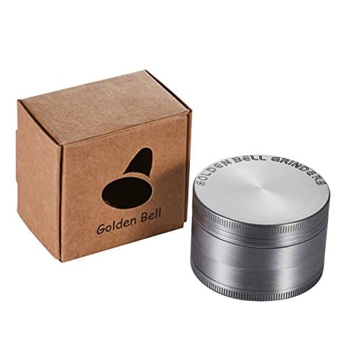 LIHAO 2”(5cm) Grinder en Zinc Alliage en 4 pièces - Argent antique