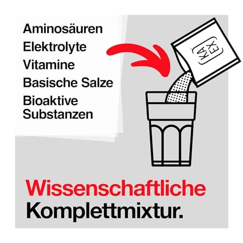KAEX reload en poudre pour récupérer après le sport ou après la fête I pour un lendemain sans courbatures I Formule suisse vegan avec électrolytes, acides aminés et sels alcalins