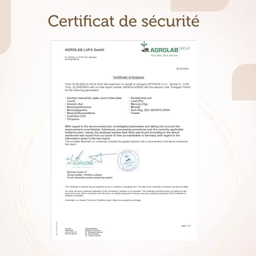 WOWNATUR® Collagen Poudre 500g Powder - Solubilité parfaite - Hydrolysat de collagène de première qualité - Petite taille des peptides de type 1, 2 et 3 - Goût et odeur neutres - L'original