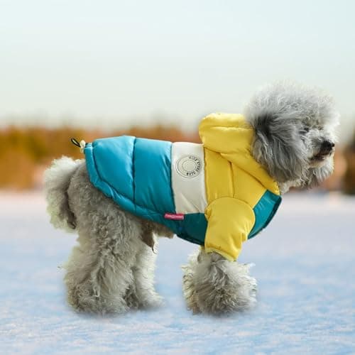Sollee Manteau d'hiver pour Chien, Veste pour Chien d'hiver | Manteau d’Hiver pour Petit Chien,Manteau d'hiver pour Animaux de Compagnie pour Chiens de Grande, Moyenne et Petite Taille, Veste Chaude