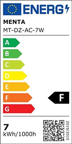 MENTA Ampoule LED E14, 7W Equivalente à Ampoule Incadesent de 60W, 450Lm,6000K Blanc Froid, Angle de faisceau de 360 dégrés, Non-dimmable,Lot de 10