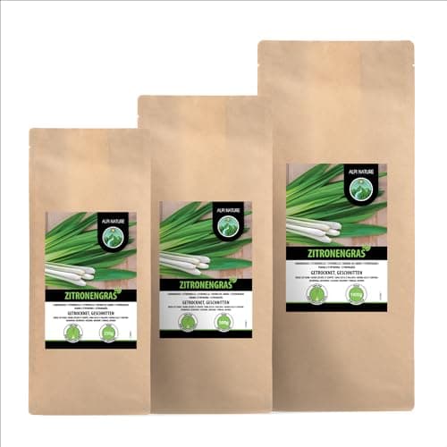 Citronnelle coupée (250g), citronnelle, thé à la citronnelle, thé à la citronnelle délicatement séché, 100% pur et naturel