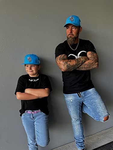 Capiche [99+ Designs] Chapeau de Baseball pour Enfants, Njord Child, Snapback Cap Hommes Amusant, Casquette pour Enfants, cappy garçons Enfants, Chapeau de Soleil bébé, Basecap garçons
