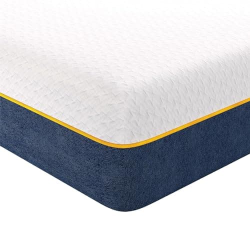 wowttrelax Matelas 140x200 Hauter 20 cm, Mousse Gel à Mémoire de Forme, 7 Zones de Soutien Latex, Haute Resilience Ultra Respirante, Hypoallergénique, Certifié Oeko-Tex