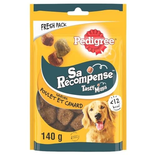 Pedigree Sa Récompense – Bouchées Moelleuses pour Chien – Friandises au poulet – 6 sachets de 130g