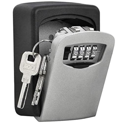 Nestling® Boite à Clefs Haute sécurité de la police Safe Key Murale à 4 chiffres clés Coffre Combination Lock stocker les clés de