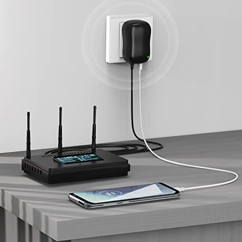 Zolt Adaptateur Secteur Universel 3V 4.5V 5V 6V 7.5V 9V 12V AC DC Adaptateur Multi-Tension avec Port USB 5V 2A et 10 Connecteurs DC, 2000mA Max.