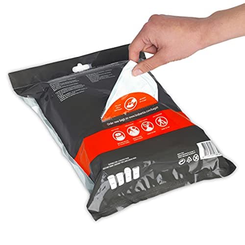 Brabantia Sacs Poubelle PerfectFit (Code H - 50L / 60L), Ultra Résistant, Poignées Coulissantes (40 Sacs)