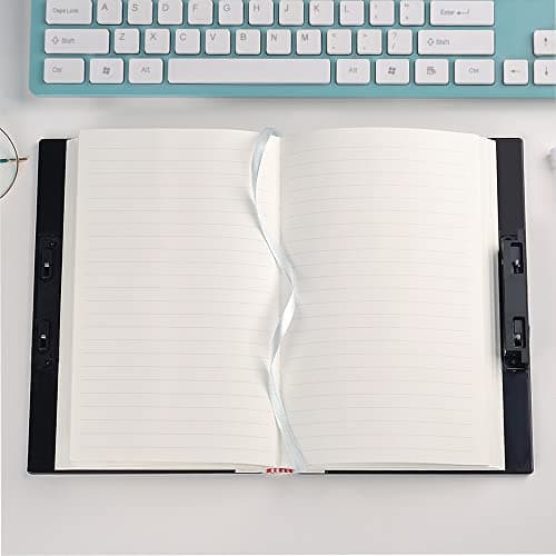 ZXHQ Journal intime en marbre pour filles avec serrure, mot de passe caché, journal de voyage, couverture rigide, cuir, A5, ligné, bleu (8,5 x 5,9 pouces) Style 9