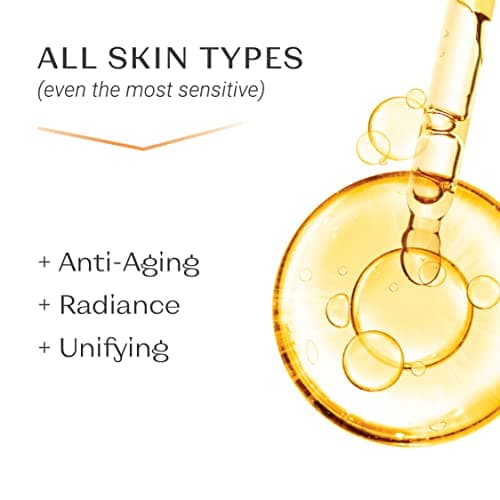 Serum C20 Vitamine C Yonka 30ml - Texture Huile - Anti-Âge, Éclat et Unifiant Illumine et Réduit les Tâches - 20% de Vitamine C Stable - 99,9% d'Ingrédients d'Origine Naturelle