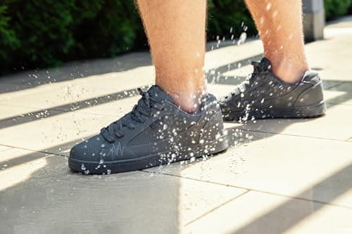 Kaps Shoe Protector Spray imperméabilisant hydrofuge pour cuir synthétique E-cuir artificiel artificiel Eco, textile et tissu sensibles, protecteur synthétique