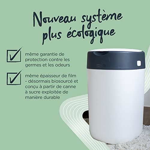 Tommee Tippee Recharges de Poubelle à Couches Simplee, Protection Anti-Odeur et Anti-Germe, Lot de 6
