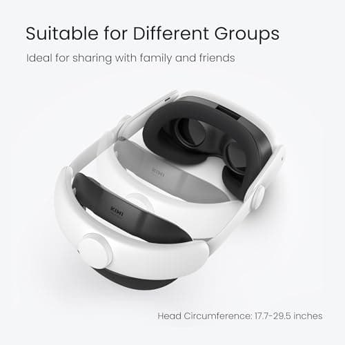 KIWI design Sangle Élite Compatible avec Meta Quest 3S/Quest 3
