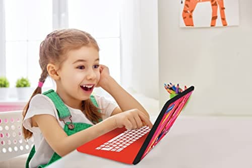 Lexibook Miraculous avec Ladybug – Ordinateur Portable bilingue pour éducation, Anglais et Allemand, 124 activités, mathématiques, logique, Musique, Horloge, Jeux – Jouet pour Fille, JC598MIi3