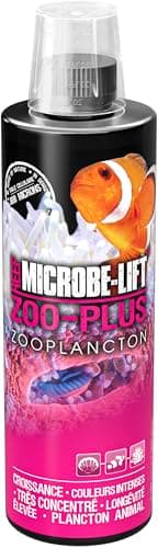 Microbe-Lift Zoo-Plus - 473 ML - Plancton de Haute qualité pour Aquariums Marins, Nourriture préservée Qui favorise la santé et la vitalité des coraux et Poissons.