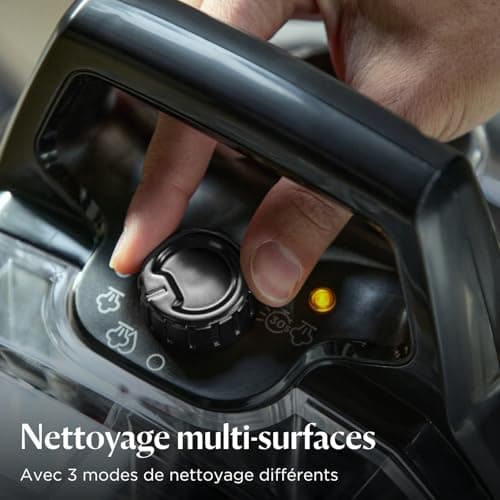 Bissell SpotClean HydroSteam, Shampouineuse Canapé, Moteur Puissant de 1000W, Nettoyeur Vapeur avec Technologie HydroSteam, Nettoyeur pour Tapis, Moquettes, Meubles, Tissus, Voiture & Plus, 3689N