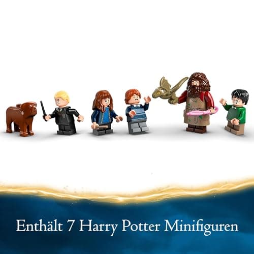 LEGO Harry Potter La Cabane de Hagrid : Une Visite Inattendue, Maison en Briques pour Enfants, 7 Personnages, Jouet de Construction, Aventures Magiques, pour Filles, Garçons et Fans Dès 8 Ans 76428