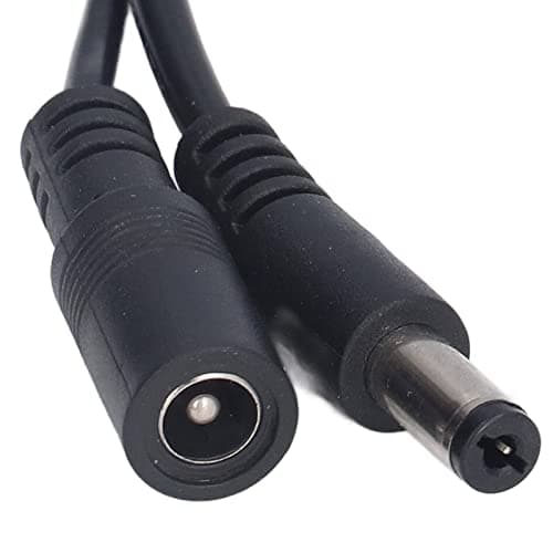 9,5 Pieds/2,9 mètres LED Rallonge de lumière Solaire Câble Universel DC12V 24V 2A Courant Max pour la Surveillance de la Connexion électrique Lampes solaires