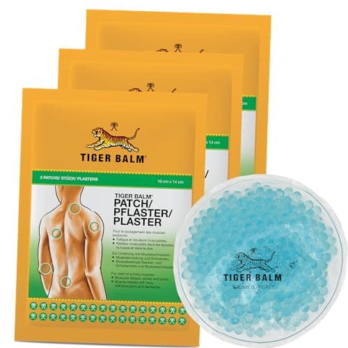 Tiger Balm® Baume du Tigre® Coffret Patchs : 2 étuis de 3 patchs + 1 offert