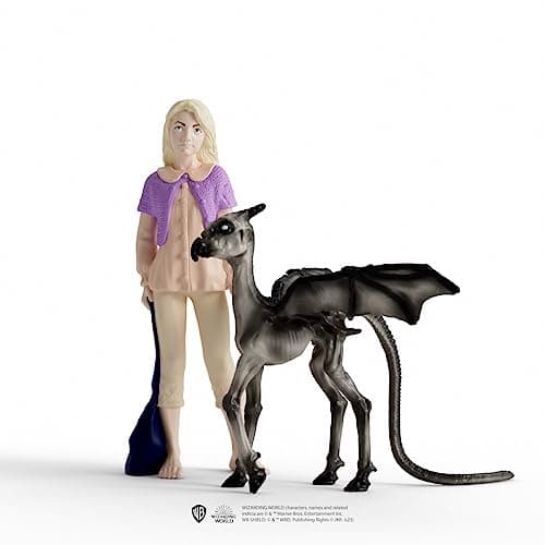 schleich 42636 Luna et Bébé Sombral, dès 6 ans, WIZARDING WORLD - figurine, 12 x 2 x 10 cm