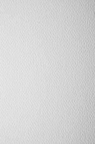Netuno 20x carton gaufré blanc A4 210x 297 mm 200g Prisma Bianco structuré des deux côtés carton de bricolage carton texturé blanc papier cartonné structuré pour déco marque-places billets d'entrée