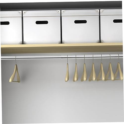 Ciieeo Tringles De Placard Porte-Vêtements De Placard Support De Cintre Robuste Tringles De Suspension Pour Support De Vêtements Tringles À Rideaux À Ressort Supports Cintres Énucléés