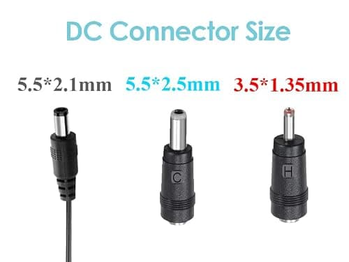 Adaptateur d'alimentation AC à DC 15V 1A, Fiche 5,5mm x 2,1mm
