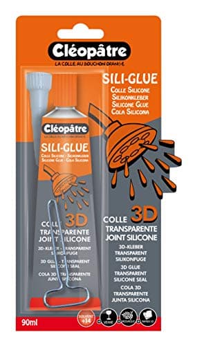 CLEOPATRE - Sili Glue - Colle Silicone avec Embout de précision 90 ml