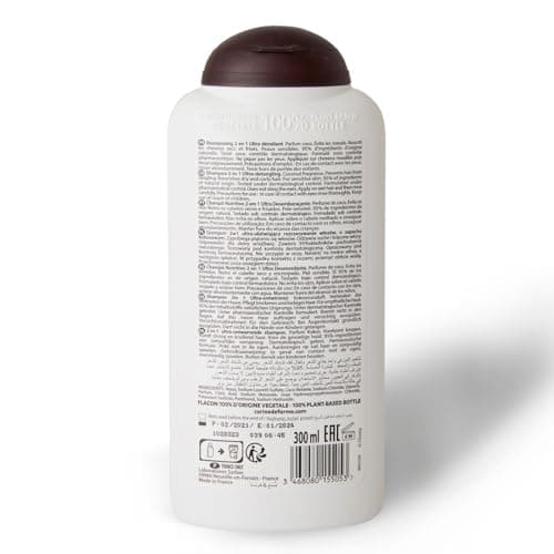 Corine de Farme, Shampooing 2 en 1 Nutritivo Vaiana, parfum Coco, 300ml