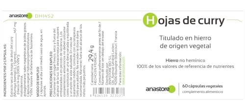 FER D'ORIGINE VÉGÉTALE (Kaloupilé)* 233.5 mg / 60 gélules * Carences (hémoglobine), Energie (fatigue), Immunitaire