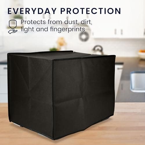kwmobile Housse compatible avec Philips Essential Airfryer XXL housse - Housse de protection intégrale pour friteuse à chaud friteuse sans huile - gris foncé