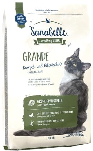 Sanabelle Grande - Aliments secs pour chats adultes (particulièrement adaptés aux grandes races) - 1 x 10 kg