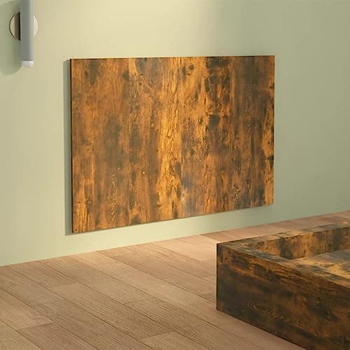 Coavain Tete de Lit 120 cm Tête de Lit Bois chêne fumé