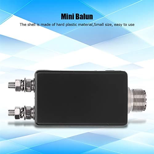 Qrp 10 × 4 × 3 1: 1 Balun Antenne Hf à Ondes Courtes Adaptée à la Station Qrp Extérieure et aux Meubles.