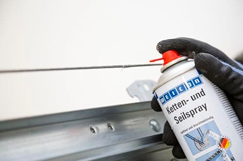 WEICON Spray Lubrifiant pour Chaînes et Câbles 400 ml de lubrifiant adhésif incolore résistant à la pression