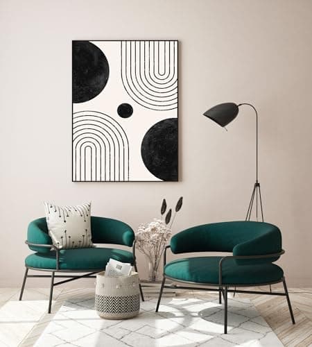 DLKAJFK Lot de 3 posters d'art abstrait moderne - Style bohème - Plante esthétique - Sans cadre - 20 x 30 cm