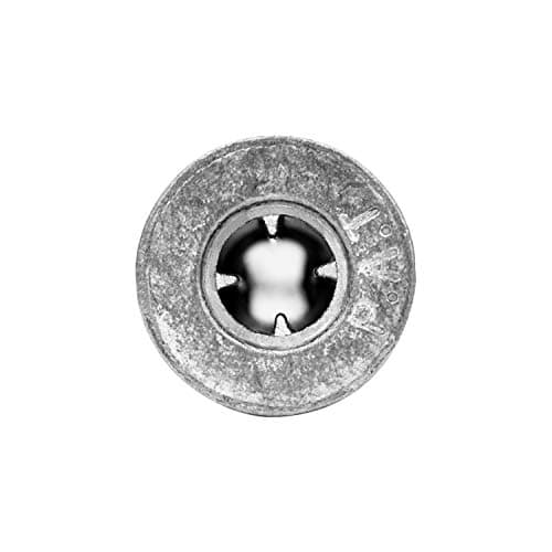 Parco 6089908 Lot de 100 chevilles en métal pour placard 33 mm