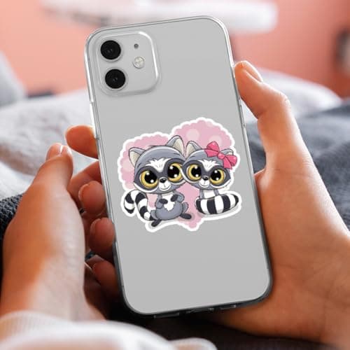 100 Autocollants Animaux Enfants,Reusable Stickers,Stickers Étiquette Adhésif Bricolage Enfant, Fun Animaux Stickers pour Adultes Ado Enfants,Portable Scrapbooking Skate Tablette Telephone Stickers