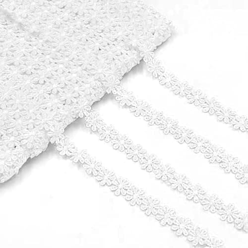 Dentelle À Broder De 30 Mètres, Ruban De Dentelle Blanc, Ruban Décoratif, Dentelle À Coudre, Ruban De Dentelle À Coudre, Ruban Décoratif Pour Mariage