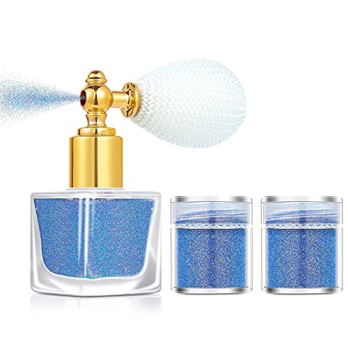 Spray Paillette Corps,MKNZOME Paillettes Visage Paillette Cheveux Imperméable Body Glitter Spray Maquillage Paillettes Femme pour Visage Cheveux Ongles Festival Fête