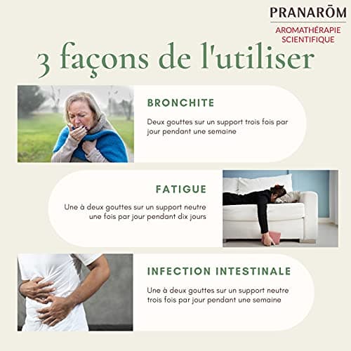 Pranarôm Huile Essentielle Thym Vulgaire à Thymol Thymus vulgaris ct thymol Sommité Fleurie HECT 10 ml