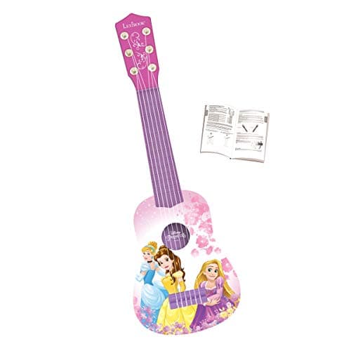 Lexibook K200DP-Ma première guitare Disney Princess, Rose