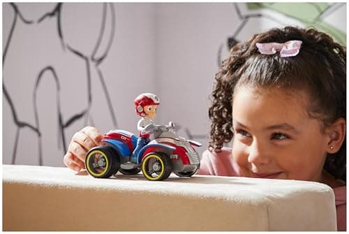 Paw Patrol - Pat Patrouille - VÉHICULE FIGURINE RYDER - Voiture 15cm Figurine Pat Patrouille À Collectionner - Pat Patrouille Jouet - Jouet Plastique Recyclé- Voiture Enfant - Jouet Enfant 3 Ans Et +
