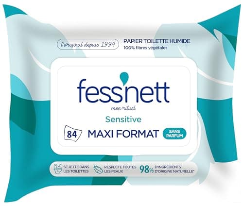 Fess'Nett Papier Toilette Humide Sensitive Maxi Pack 1 Unité