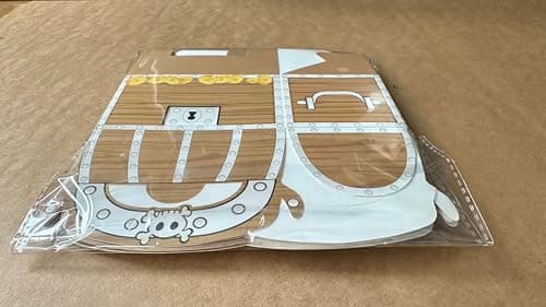 10 Pcs Pirate Fête Boîte Coffre Trésor Cadeau pour Pirate Fête D'anniversaire Des Enfants