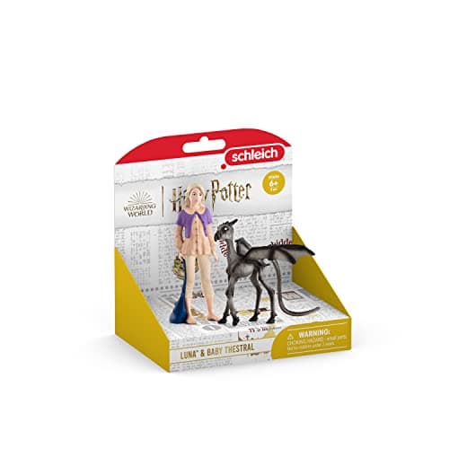 schleich 42636 Luna et Bébé Sombral, dès 6 ans, WIZARDING WORLD - figurine, 12 x 2 x 10 cm
