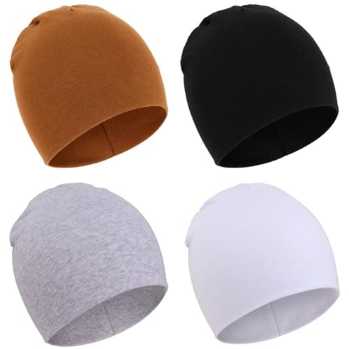 DRESHOW Bébé Bonnet Nouveau-né Bambin Doux Mignon Tricoté Chapeau pour Bébés Garçons Child Casquette Bonnets, 6-24 mois