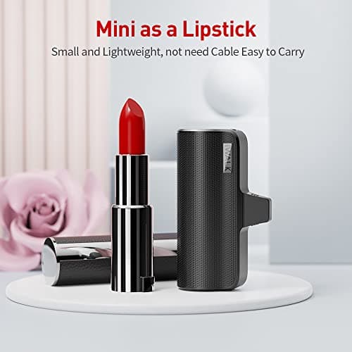 iWALK Mini Batterie Externe 3350mAh, Ultra-Compact Power Bank Petit Batterie Portable Compatible pour iPhone 14/14 Pro/13/13 Pro/13 Mini/12/12 Pro/12 Mini/11/11 Pro/SE/XS/XR/X/8/7/6s