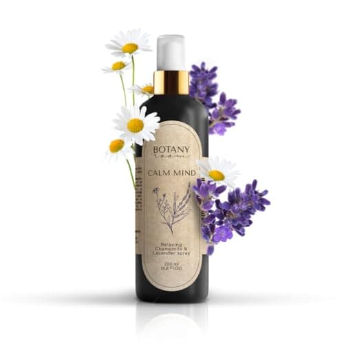 BotanyRoom® spray d'ambiance à la lavande pour le repos et le bon sommeil 200 ml - brume d'huiles essentielles naturelles pour la réduction du stress et la gestion de l'anxiété